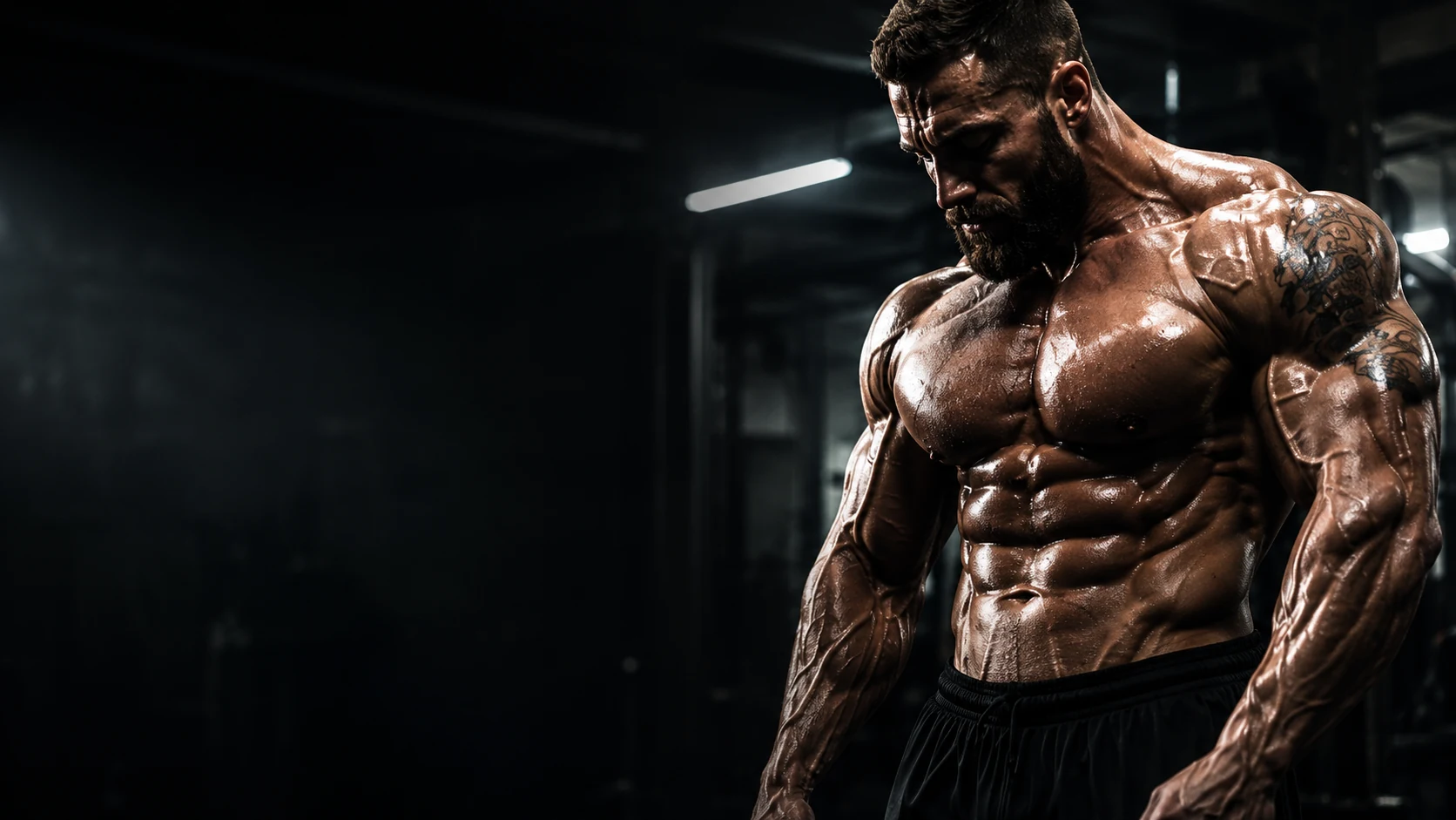 Fitness trener u teretani